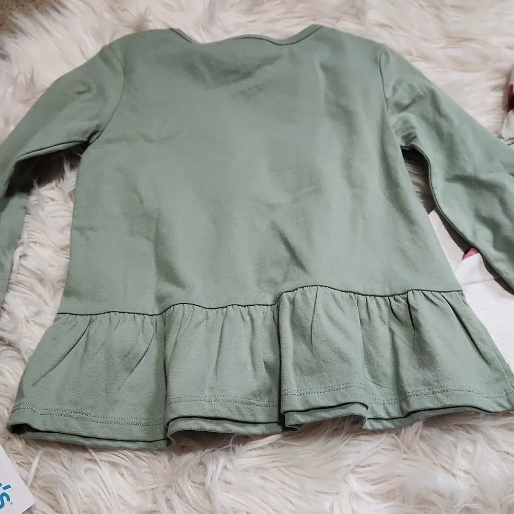 (2) NWT Carter's long sleeve shirts- 5T
